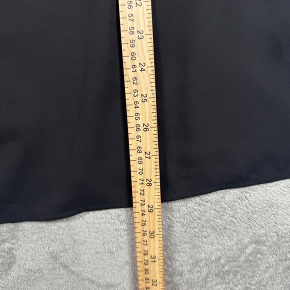 Chenault Women’s 1X Black Sleeveless Embroidered Floral Blouse Sheer - Picture 9 of 9